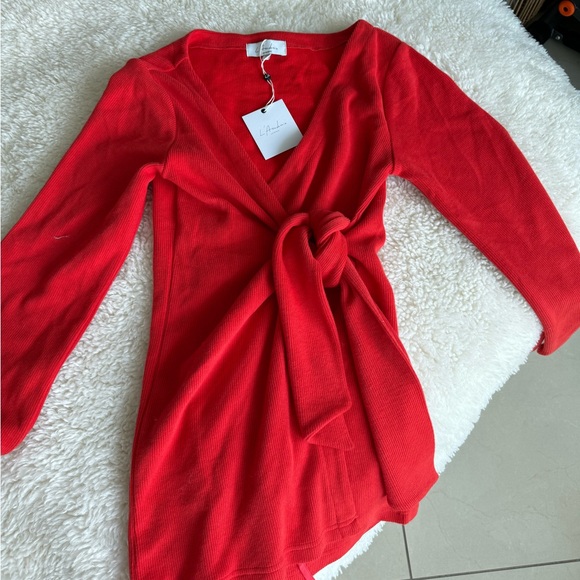 Revolve L’Academie Wrap Dress - Picture 2 of 2